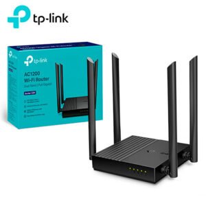 ROUTER TP-LINK ARCHER C64 AC1200 DOBLE BANDA WIFI 4 ANTENAS