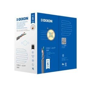 Cable U/UTP CCA Cat. 6 Dixon 3060| 305mts
