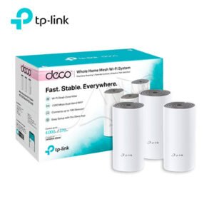 SISTEMA WIFI MESH 300MBPS DUAL 2.4-5GHZ (PACK X 3)-DECO-E4(3P)-