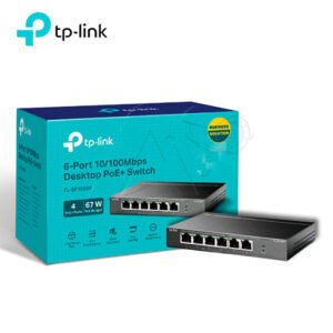 SWITCH 6P 10/100MBPS 4P POE +SF1006P