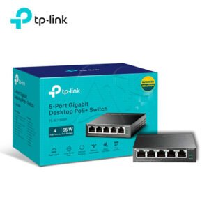 SWITCH 5P GIGABIT 4POE. CASE PLASTICO-SG1005P-