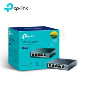 SWITCH 5P GIGABIT. CASE METALICO-SG105-