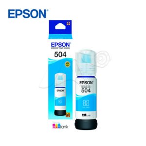 TINTA EPSON ORIGINAL 504 CYAN BOTELLA
