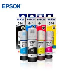 KIT X4 Tinta EPSON 544 Colores C-M-Y-BK ORIGINAL