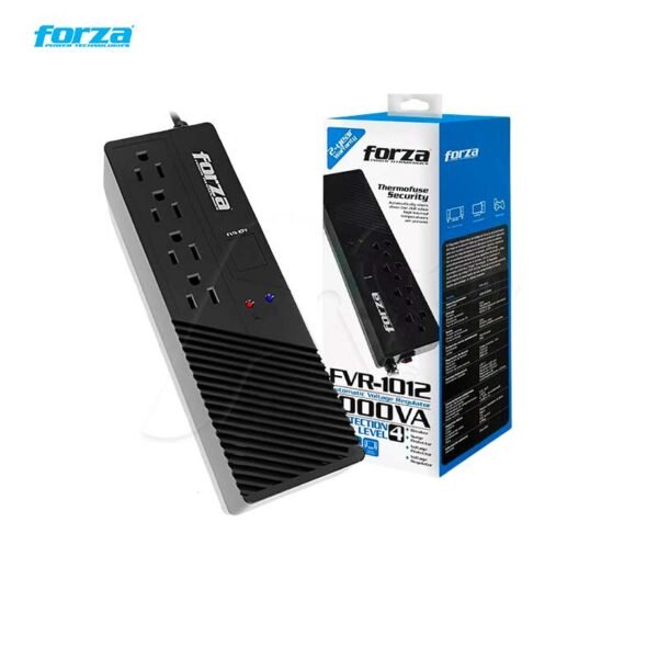 Estabilizador FORZA FVR-1012 1000VA 500W 4 TOMAS