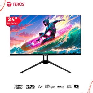 MONITOR TEROS TE-2415S, 23.8" IPS, FHD, 120Hz, 1ms,DP